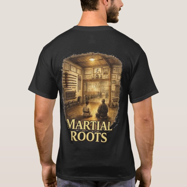 Martial Roots Lineage Karate T-Shirt (Back)