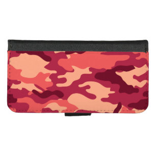 MARTIAN DESERT CAMO / CAMOUFLAGE DAZZLE PATTERN iPhone 8/7 WALLET CASE