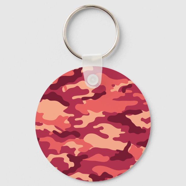 MARTIAN DESERT CAMO / CAMOUFLAGE DAZZLE PATTERN KEYCHAIN (Front)