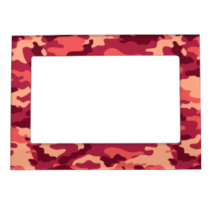 MARTIAN DESERT CAMO / CAMOUFLAGE DAZZLE PATTERN MAGNETIC FRAME