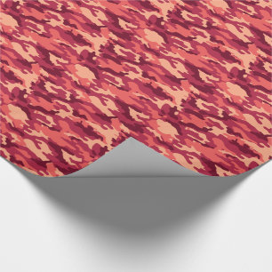 MARTIAN DESERT CAMO / CAMOUFLAGE DAZZLE PATTERN WRAPPING PAPER