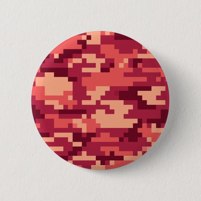 MARTIAN DESERT DIGITAL CAMO / CAMOUFLAGE BUTTON (Front)