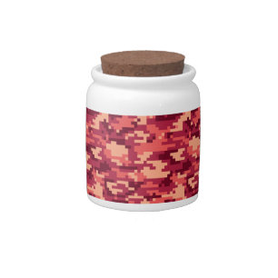 MARTIAN DESERT DIGITAL CAMO / CAMOUFLAGE CANDY JAR