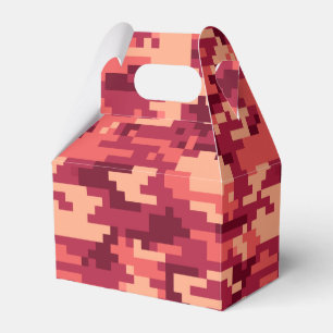 MARTIAN DESERT DIGITAL CAMO / CAMOUFLAGE FAVOR BOXES