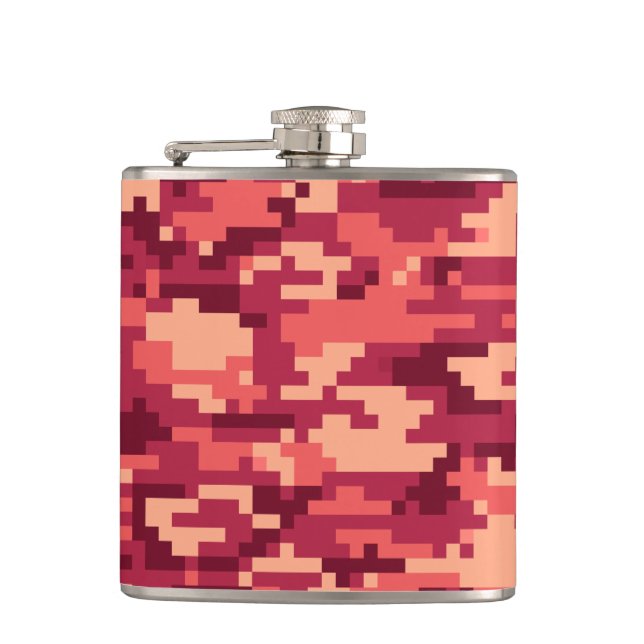 MARTIAN DESERT DIGITAL CAMO / CAMOUFLAGE FLASK (Front)