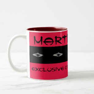 Martian Joe Exclusive Cocoa Moe Mocha Two-Tone Coffee Mug
