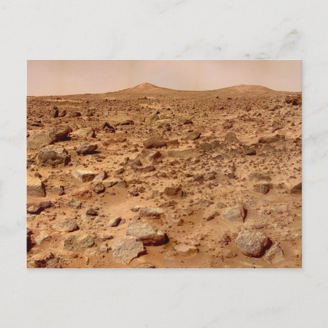 Martian Landscape Postcard (Front)