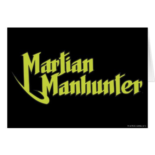 Martian Manhunter Logo