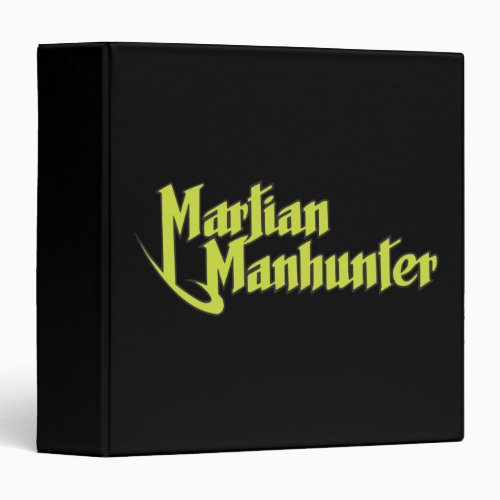 Martian Manhunter Logo Binder
