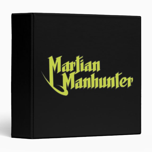 Martian Manhunter Logo Binder (Front/Spine)