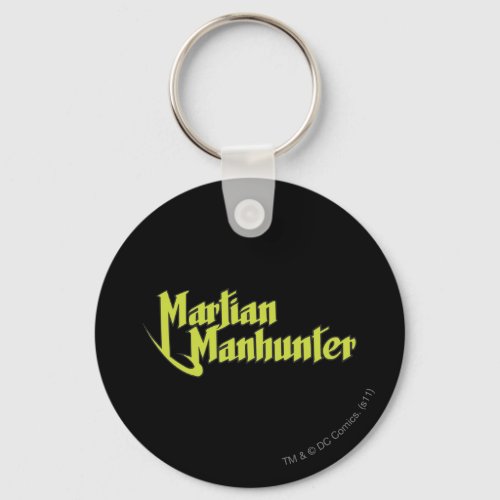 Martian Manhunter Logo Keychain