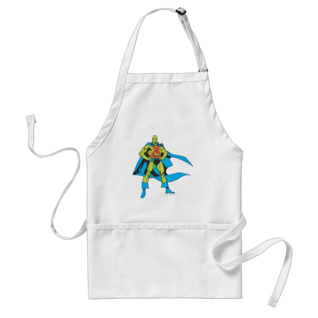 Martian Manhunter Poses Adult Apron (Front)
