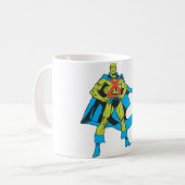 Martian Manhunter Poses Coffee Mug (Front Left)