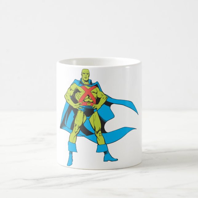 Martian Manhunter Poses Coffee Mug (Center)