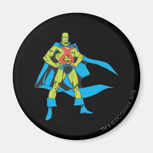 Martian Manhunter Poses Magnet (Front)