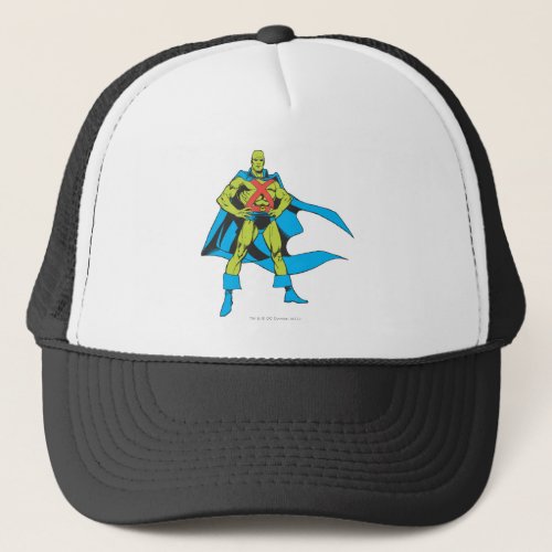 Martian Manhunter Poses Trucker Hat