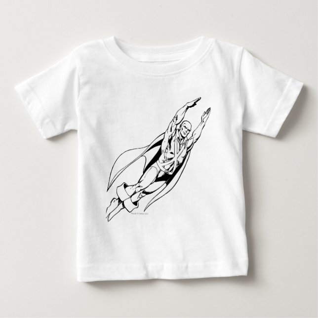 Martian Manhunter Soars 4 Baby T-Shirt (Front)