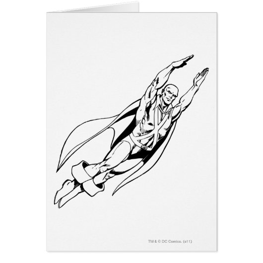 Martian Manhunter Soars 4 Cards (Front)