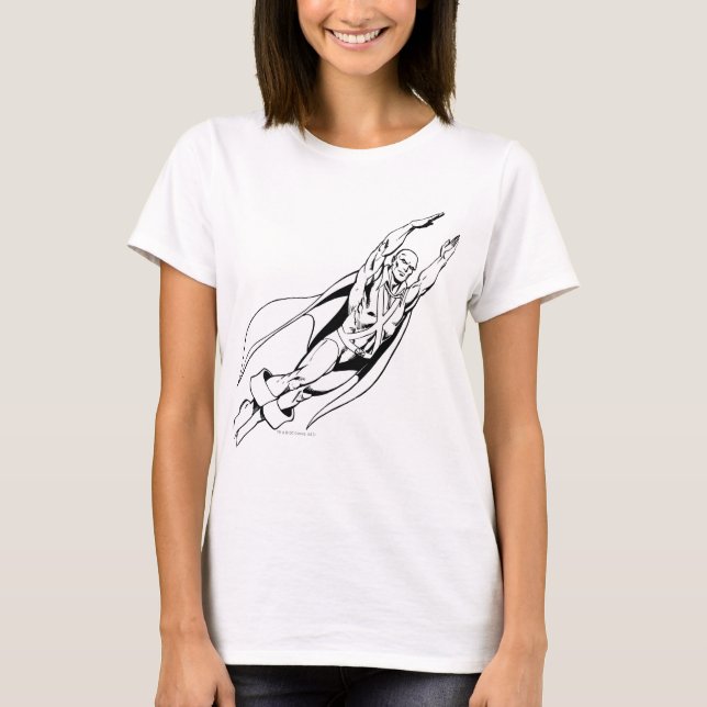 Martian Manhunter Soars 4 T-Shirt (Front)