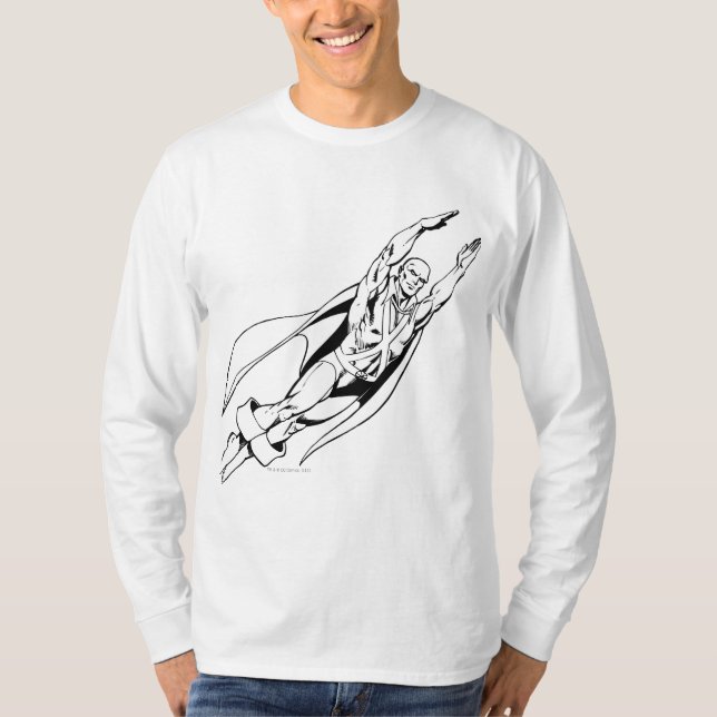 Martian Manhunter Soars 4 T-Shirt (Front)