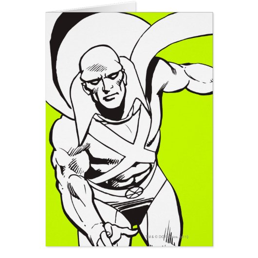 Martian Manhunter Soars 5 Cards (Front)