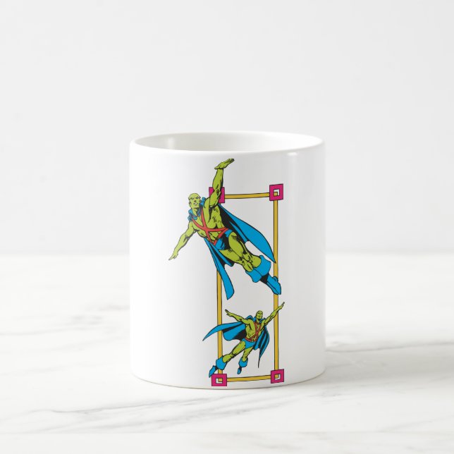 Martian Manhunter Soars Coffee Mug (Center)