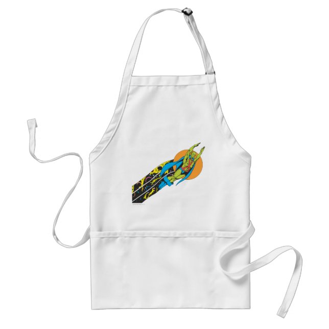 Martian Manhunter Takes Flight Adult Apron (Front)
