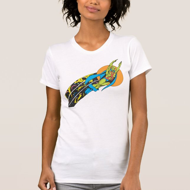Martian Manhunter Takes Flight Baby T-Shirt (Front)