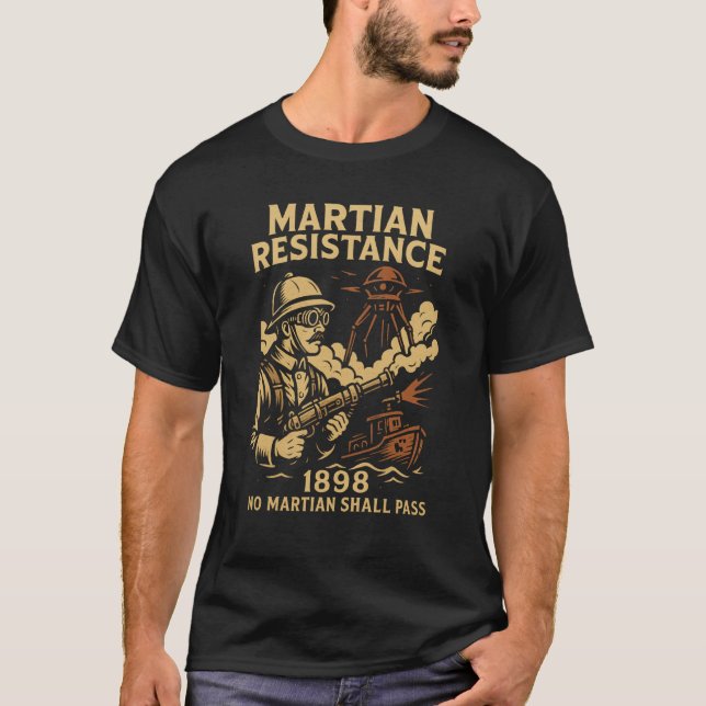 Martian Resistance T-Shirt (Front)