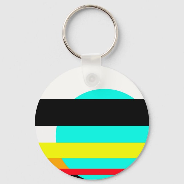 Martian sunset keychain (Front)