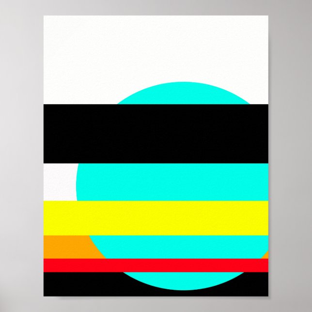 Martian sunset poster (Front)