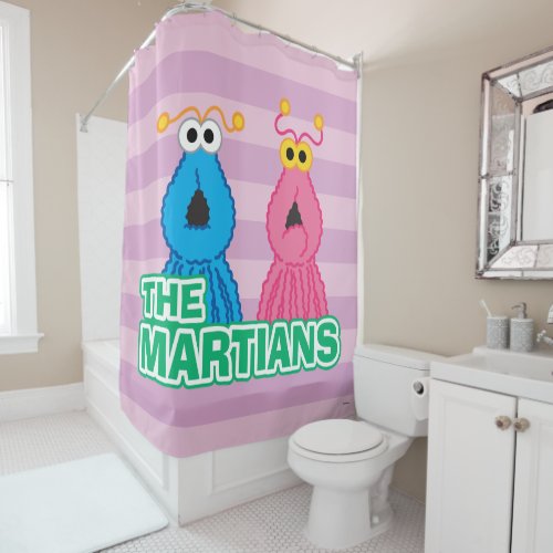 Martians Classic Style Shower Curtain