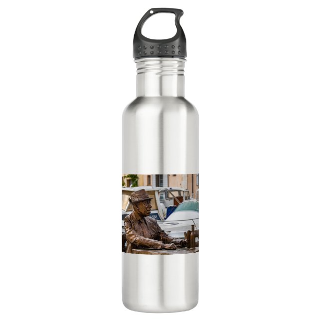 Martigues, the Venice of Provence Stainless Steel Water Bottle (Front)