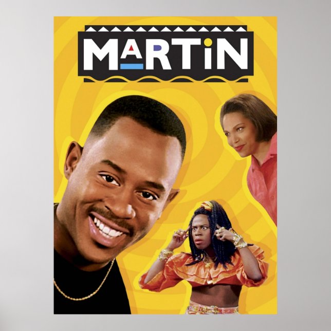 Martin 90s TV Show and Series Poster (Front)
