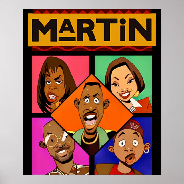 Martin and Friends Poster | Zazzle