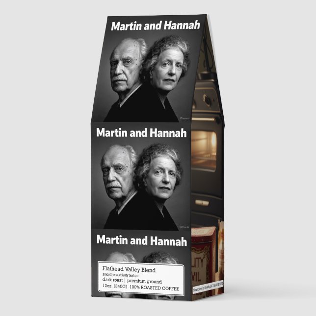 Martin and Hannah Roasted Coffee (Front)