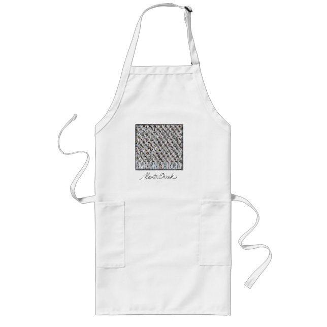 Martin Cheek 'Cheeky Birds' series artwork Aprons (Front)