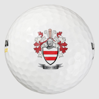 Martin Coat of Arms Golf Balls