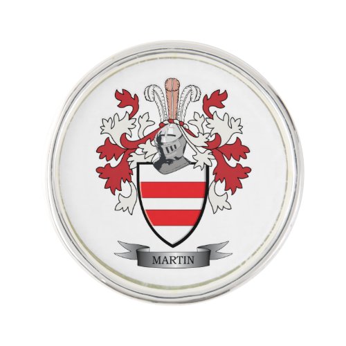 Martin Coat of Arms Pin