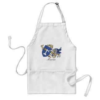 Martin Family Crest Adult Apron