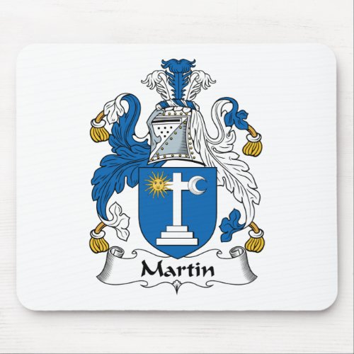 Martin Family Crest Mouse Pad