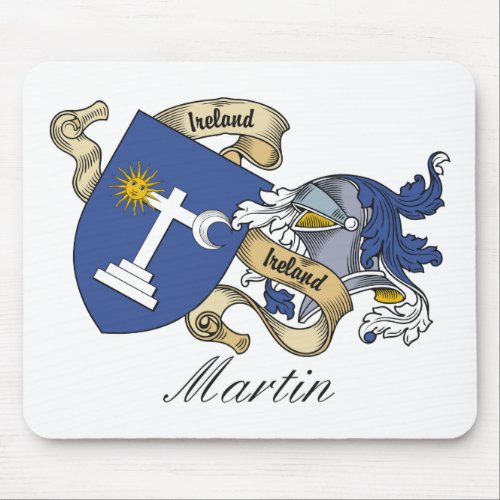 Martin Family Crest Mouse Pad