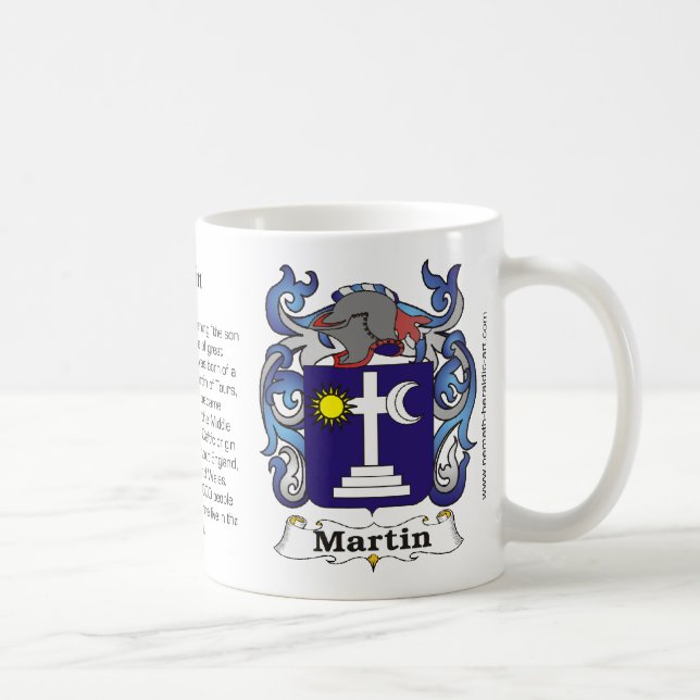 Martin Family Crest Mug (Right)