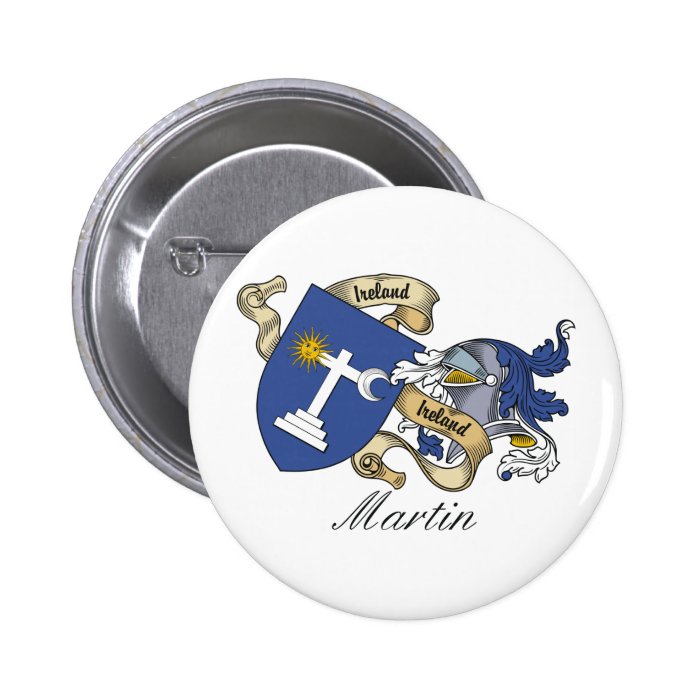 Martin Family Crest Pin