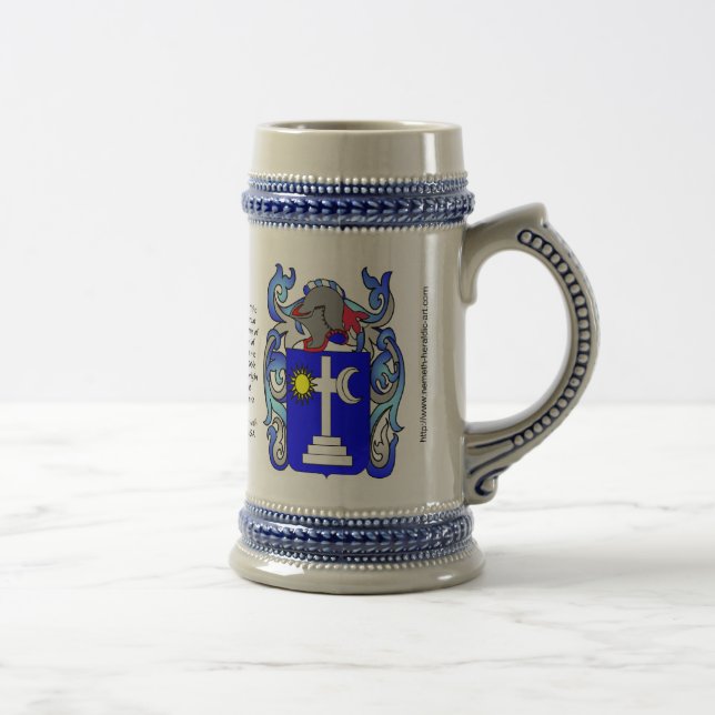 Martin Family Crest Stein (Right)