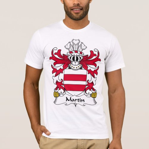 Martin Family Crest T_Shirt