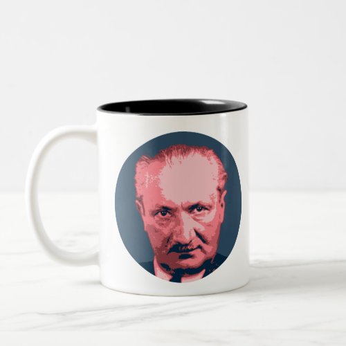 Martin Heidegger Two_Tone Coffee Mug