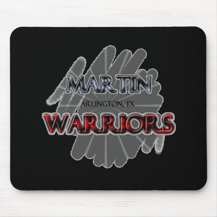 Martin High School Warriors   Arlington, TX Mouse Pads