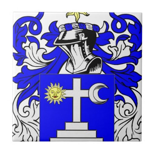Martin Ireland Coat of Arms Tile