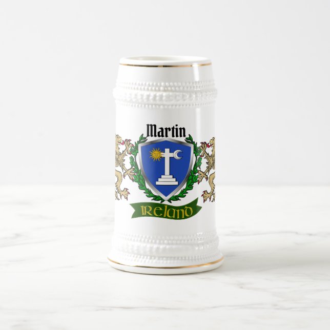 Martin Irish Shield Beer Stein (Center)